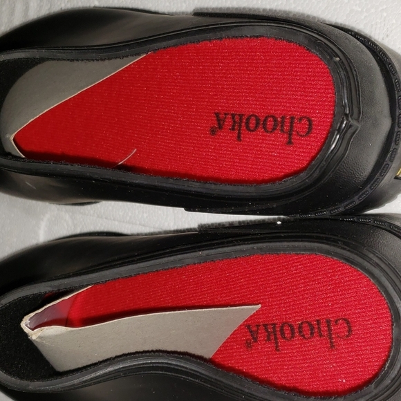 Chooka rubber black slip on clogs sizes 5 and 7 - Picture 4 of 7